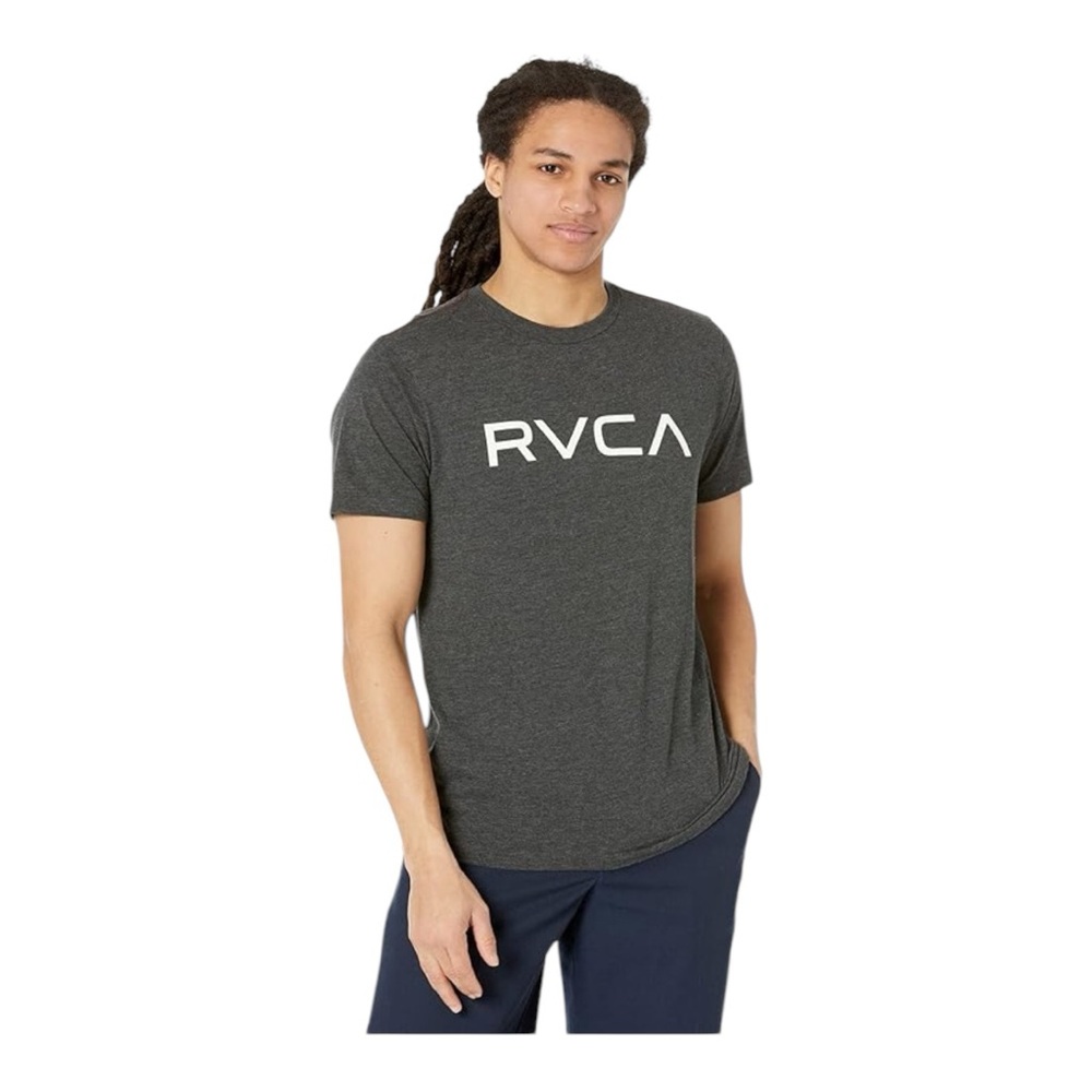 RVCA Men's Big RCVA Short Sleeve T-Shirt